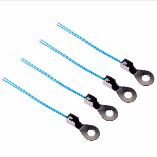 Termistor Ntc cabeça de epóxi preto de controle de temperatura 10k Mf52
