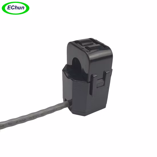 UL Ce 50A/25mA Ferrite Core Split Core Current Sensor